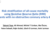 TCT 319: Risk Stratification of All-Cause Mortality Using Resistive Reserve Ratio in Patients With No Obstructive Coronary Artery Disease