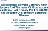 TCT 322: Discordance Between Coronary Flow Reserve and the Index of Microcirculatory Resistance Post Primary Percutaneous Coronary Intervention for ST Elevation Myocardial Infarction