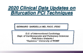 2020 Clinical Data Updates on Bifurcation PCI Techniques