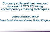 TCT 235: Coronary Collateral Function Post Successful CTO PCI Using Contemporary