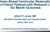 TCT 433: Catheter-Based Ventricular Restoration in Heart Failure Patients with Reduced LVEF: 3-Month Outcomes