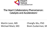 The Heart Collaboratory Phenomenon: Catalysts and Accelerators! - Heart Valve Collaboratory Is Next in Line