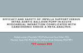 TCT 034: Efficacy and Safety of Impella Versus Intra-Aortic Balloon Pump in Acute Myocardial Infarction Complicated With Cardiogenic Shock: A Meta-Analysis