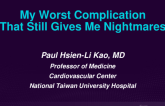Case-Based CTO-PCI Complications - My Worst Complication That Still Gives Me Nightmares