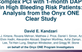 TCT 057: Clinical Outcomes According to Lesion Complexity in High Bleeding Risk Patients Treated With 1-Month Dual Antiplatelet Therapy Following PCI: Analysis From the Onyx ONE Clear Study