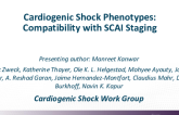 TCT 171: Compatibility of Novel Cardiogenic Shock Phenotypes From the Cardiogenic Shock Working Group (CSWG) With the SCAI Staging System