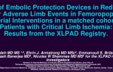 TCT 366: Role of Embolic Protection Devices in Reducing Major Adverse Limb Events in Femoropopliteal Arterial Interventions in a Matched Cohort of Patients With Critical Limb Ischemia: Results From the XLPAD Registry.