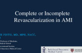 Complete or Incomplete Revascularization in AMI