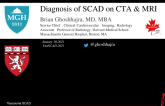 Diagnosis of SCAD on CTA & MRI