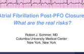 PFO Closure and Atrial Fibrillation