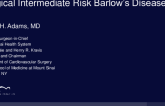 Surgical Intermediate-Risk Barlow’s Disease