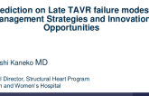 Predictions on Late TAVR Failure Modes: Management Strategies and Innovation Opportunities