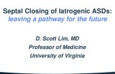 Septal Closing of Latrogenic ASD's Following Transcatheter Mitral Procedures (atHeart)