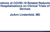 Implications of COVID-19 Related Reductions of HF Hospitalizations on Clinical Trials of HF Devices