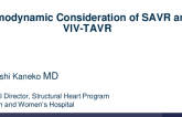Hemodynamic Consideration of SAVR &ViV-TAVR