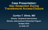 Case Presentation: Iliac Dissections During Transfemoral Access/Closure: The Repair Toolbox