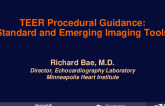 TEER Procedural Guidance: Standard and Emerging Imaging Tools
