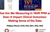 What Are We Measuring in TAVR PPM and Does It Impact Clinical Outcomes:  Making Sense of the Data