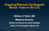Ongoing/Planned Cardiogenic Shock Trials in the US