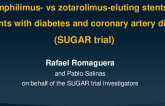 SUGAR: A Randomized Trial of Amphilimus-eluting Stents and Zotarolimus-eluting Stents in Patients With Diabetes