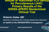 SWISS-APERO: A Randomized Trial of the Amulet Versus Watchman FLX Devices for Left Atrial Appendage Closure