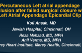 TCT 692: Percutaneous Left atrial appendage occlusion after failed surgical closure with Left Atrial Appendage Epicardial Clip