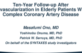 Ten-Year Follow-up After Revascularization in Elderly Patients With Complex Coronary Artery Disease
