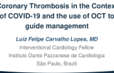 TCT 629: Coronary Thrombosis in the Context of Covid-19 and The Use of OCT to Guide Management