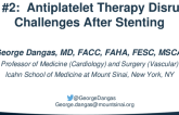 Case #2:  Antiplatelet Therapy Disruption Challenges After Stenting