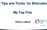 Top Tips and Tricks for Bifurcation: My Top Five