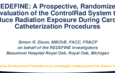 REDEFINE: A Prospective, Randomized Evaluation of the ControlRad System to Reduce Radiation Exposure During Cardiac Catheterization Procedures