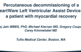 TCT 538: Percutaneous Decommissioning of a HeartWare Left Ventricular Assist Device in a Patient With Myocardial Recovery