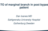 TCT 542: CTO of marginal branch in post bypass patient