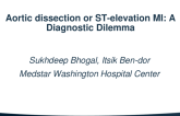 TCT 518: Aortic Dissection Or ST-Elevation MI: A Diagnostic Dilemma