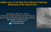 TCT 575: Complex Case of Valvular Heart Disease Requiring Lithotripsy of the Mitral Valve