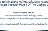 TCT 615: Decommissioning Of Left Ventricular Assist Device by Percutaneous Closure of Outflow Graft Using VSD occluder device and Amplatzer Vascular Plug