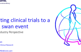 Adapting Clinical Trials to a Black Swan Event, from Industry Perspective
