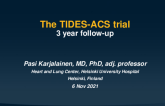 TIDES-ACS: Three-Year Outcomes From a Randomized Trial of Titanium Nitride Oxide-Coated Versus Everolimus-eluting Stents in Patients With Acute Coronary Syndromes
