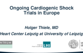 Ongoing Cardiogenic Shock Trials in Europe