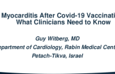 Myocarditis After Covid-19 Vaccination: What Clinicians Need to Know