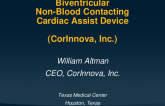 Biventricular Non-Blood Contacting Cardiac Assist Device for Acute Heart Failure Syndrome (CorInnova)