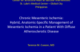 TCT 683: Hybrid, Anatomic-Specific Management of Chronic Mesenteric Ischemia in a Patient With Diffuse Atherosclerotic Disease