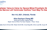 TCT 577: Transcatheter Valve-in-Valve for Severe Mitral Prosthetic Stenosis: The Narrow Left Ventricular Outflow Tract May Fix Itself
