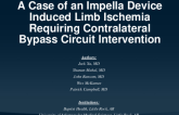 TCT 662: A Case of an Impella Device Induced Limb Ischemia Successfully Reperfused with Contralateral Bypass Circuit Intervention
