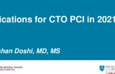 Indications for CTO PCI in 2021