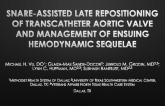 Snare-Assisted Late Repositioning of Transcatheter Aortic Valve and Management of Ensuing Hemodynamic Sequelae