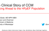 The Clinical Story of CCM®  – Looking ahead to HFpEF Population