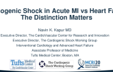 AMI vs HF-Shock:  They Are NOT the Same