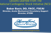 Leasons Learned From the National Cardiogenic Shock Initiative (NCSI)