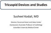 Tricuspid Devices and Studies